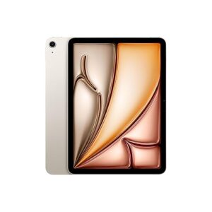 Apple iPad Air 11-inch (M2): Built for Apple Intelligence, Liquid Retina Display, 512GB, 12MP Front/Back Camera, Wi-Fi 6E, Touch ID, All-Day Battery Life — Starlight