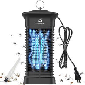 Homesuit Bug Zapper 15W for Outdoor and Indoor, High Powered 4000V Electric Mosquito Zappers, Mosquito Killer, Electronic Mosquito Light Bulb Lamp for Home Backyard Patio