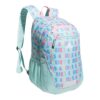 adidas Foundation Backpack (38l) Durable Large Athletic Student Laptop Book Bag for Boys/Girls, Hall Pass Semi Flash Aqua/Pink Spark, One Size