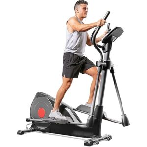 Sunny Health & Fitness Full Body Workout Elliptical Trainer with Digital Performance Monitor, Low Impact Exercise, and Optional Bluetooth with Exclusive SunnyFit App