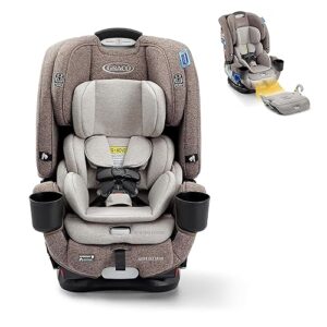 Graco 4Ever DLX Grad 5-in-1 Convertible Car Seat, Hancock - Versatile, Comfortable, and Safe for Babies through Preteens