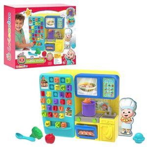 Just Play CoComelon Learning Kitchen, 34-Pieces, Interactive Playset, Learning & Education, Kids Toys for Ages 18 Month