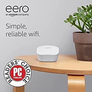 Amazon eero mesh wifi system - Supports internet plans up to 550 Mbps, Coverage up to 4,500 sq. ft., 3-pack