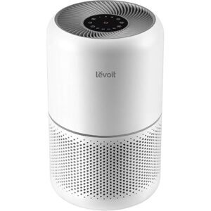 LEVOIT Air Purifier for Home Allergies Pets Hair in Bedroom, Covers Up to 1095 ft² by 56W High Torque Motor, 3-in-1 Filter with HEPA Sleep Mode, Remove Dust Smoke Pollutants Odor, Core300-P, White