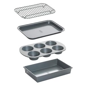 Chicago Metallic Professional 4-Piece Non-Stick Toaster Oven Set