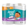 Angel Soft Toilet Paper with Fresh Lavender Scented Tube, 8 Mega Rolls = 32 Regular Rolls, Soft and Strong Toilet Tissue