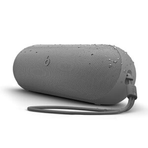 Beats Pill x Kim Kardashian - Wireless Bluetooth Speaker and Portable Charger via USB-C - Up to 24 Hours Battery Life, IP67 Water Resistant, Apple & Android Compatible, Built-in Mic – Dark Gray