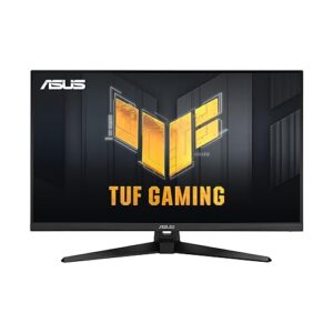 ASUS TUF Gaming 31.5” 1440P HDR Monitor (VG32AQA1A) - QHD (2560 x 1440), 170Hz, 1ms, Extreme Low Motion Blur, FreeSync Premium, DisplayPort, HDMI, HDR-10, Shadow Boost, VESA Wall Mountable,BLACK