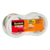 Scotch Long Lasting Storage Packing Tape, Clear, Storage Tape for Storing Away Christmas Decorations, 1.88 in x 54.6 yd,2 Rolls