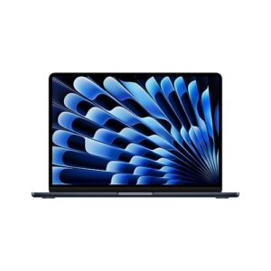 Apple 2024 MacBook Air 13-inch Laptop with M3 chip: Built for Apple Intelligence, 13.6-inch Liquid Retina Display, 24GB Unified Memory, 512GB SSD Storage, Backlit Keyboard, Touch ID; Midnight