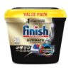 Finish Ultimate Dishwasher Tabs, No Pre-Rinse Dishwasher Detergent Soap Removes Burnt-On Stain, with CycleSync Technology, Degreasing & Scrubbing Power, 52 Count