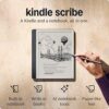 Amazon Kindle Scribe (16GB) - Redesigned display with uniform borders. Now write directly on books and documents. With built-in notebook summarization. Includes Premium Pen - Tungsten