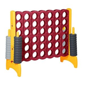 ECR4Kids Jumbo 4-To-Score, Giant Game, Cardinal, Gold