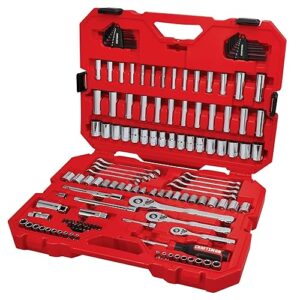 CRAFTSMAN Mechanics Tool Set, 1/4, 1/2 and 3/8 Inch Drive, 135 Piece (CMMT12124)