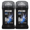 AXE Dual Action Deodorant Stick For Long Lasting Odor Protection, Phoenix Crushed Mint & Rosemary Men's Deo, Aluminum Free 3oz Twin Pack
