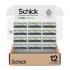 Schick Hydro Sensitive Razor Refills, 12ct | Razor Blades Refills, Razor Blades for Men, Shaving Blades for Men, Hydro Razor Blades Refill, 5 Blade Razor Men, 12 Refills