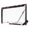 Franklin Sports NHL Mini Hockey Set - Kids Indoor Knee Hockey Goal, Ball, + 2 Mini Hockey Stick Combo Set - Youth NHL Team Indoor Toy Knee Hockey Sets - NHL Official - Ages 3+