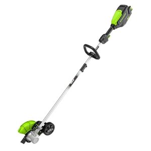 Greenworks 80V 8" Brushless Cordless Edger, Battery and Charger Not Included