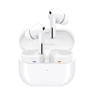 SAMSUNG Galaxy Buds 3 Pro AI True Wireless Bluetooth Earbuds, Noise Cancelling, Sound Optimization, Redesigned Comfort Fit, White [US Version, Amazon Exclusive, 2Yr Warranty]