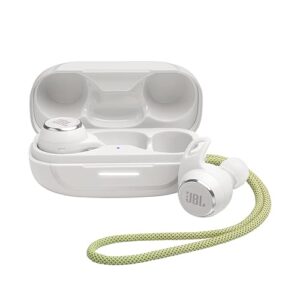 JBL Reflect Aero - True Wireless Noise Cancelling Active Earbuds, 6 mics for Perfect Calls with VoiceAware, Extreme dustproof & Waterproof, Comfortable, Secure fit, 24hr with Fast-Charging (White)