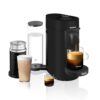 Nespresso VertuoPlus Coffee and Espresso Machine by De'Longhi with Milk Frother, Ink Black
