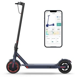 Electric Scooter for Adults, 8.5"/10" Tires, 19/22Mph, 350W/500W Motor, 21-28 Miles Range, Folding E-Scooter with Dual Suspension,APP(V1/SPRO/MAX/PRO)