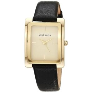 Anne Klein Women's Leather Strap Watch