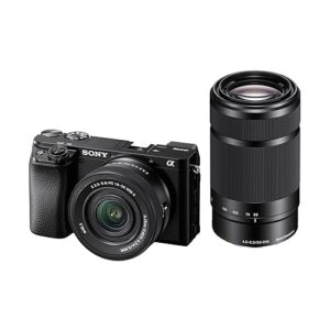 Sony Alpha a6100 w/ 16-50mm + 55-210mm