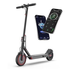Electric Scooter for Adults, 8.5"/10" Tires, 19/22Mph, 350W/500W Motor, 21-28 Miles Range, Folding E-Scooter with Dual Suspension,APP(V1/SPRO/MAX/PRO)