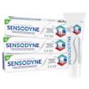 Sensodyne Toothpaste Sensitivity Gum and Enamel, Triple Protection, Refreshing Fluoride Toothpaste, Mint Flavor - 3.4 Ounces x 3