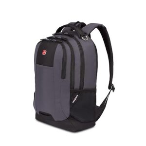 SwissGear Cecil 5505 Laptop Backpack, Dark Grey/Black, 18-Inch
