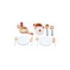 Hape Cook & Serve Set | 13 Piece Wooden Pretend Play Cooking Set with Accessories