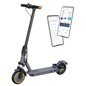 VOLPAM Electric Scooter, 350W/500W, 8.5"/10" Tires, 12/21/28 Miles Range, 16/19/22Mph, Folding E-Scooter with Dual Braking