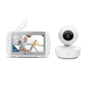 Motorola Nursery VM36XL Video Baby Monitor Camera, 1000ft Range no WiFi 2.4 GHz Wireless, 5" Screen, 2-Way Audio, Pan/Tilt/Zoom, Temp, Night Vision
