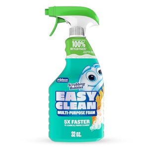 Scrubbing Bubbles Easy Clean Foaming Multipurpose Bathroom Cleaner Spray, Bottle Made from 100% Recyled Plastic, 32 Ounce Spray