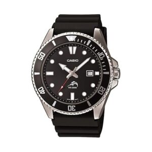 Casio MDV106 Series | Unisex Analog Watch | 200M WR | Stainless Steel Case | Resin Band | 2 Hand Analog (HR, Min, SEC) | Date Display | Screw Down Crown/Screw Down Caseback | 3 Year Battery