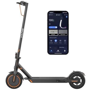 VOLPAM Electric Scooter, 350W/500W, 8.5"/10" Tires, 12/21/28 Miles Range, 16/19/22Mph, Folding E-Scooter with Dual Braking