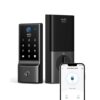eufy Security Smart Lock C220, Fingerprint Keyless Entry Door Lock, Built-in Wi-Fi, App Remote Control, Front Door Smart Lock Deadbolt, 8Months Battery, Reliable Power, IP53 Waterproof, BHMA Grade 3