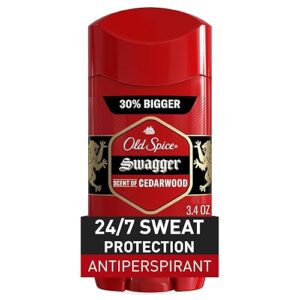 Old Spice Red Zone Collection Invisible Solid Men's Anti-Perspirant and Deodorant, Swagger Scent - 3.4 Oz