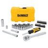 DEWALT Mechanics Tool Set, 3/8" Drive, 50 Piece (DWMT45423)