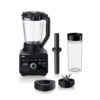 Braun JB9041BK TriForce Pro Power Blender with Smoothie2Go, Black