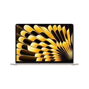 Apple 2025 MacBook Air 15-inch Laptop with M4 chip: Built for Apple Intelligence, 15.3-inch Liquid Retina Display, 24GB Unified Memory, 512GB SSD Storage, 12MP Center Stage Camera, Touch ID; Starlight