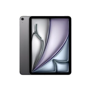 Apple iPad Air 11-inch (M2): Built for Apple Intelligence, Liquid Retina Display, 512GB, 12MP Front/Back Camera, Wi-Fi 6E + 5G Cellular, Touch ID, All-Day Battery Life — Space Gray