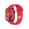 Apple Watch Series 9 [GPS 41mm] Smartwatch with (Product) RED Aluminum Case with (Product) RED Sport Band M/L. Fitness Tracker, Blood Oxygen & ECG Apps, Always-On Retina Display