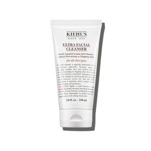 Kiehl's Ultra Facial Cleanser, Lightweight Foamy Facial Cleanser, Enriched Formula that Replenishes Skin Barrier, Gently Exfoliates and Moisturizes, Suitable for All Skin Types, Paraben Free