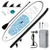 FEATH-R-LITE Inflatable Ultra-Light 10'×30''/10'6''×33'' Stand Up Paddle Board for All Skill Levels with Premium SUP Paddleboard Accessories,Non-Slip Comfort Deck for Youth & Adults