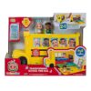 CoComelon Transforming School Time Bus - Lights and Sounds - 3 Favorite Songs - 6 Areas of Play - Removable JJ and Cody Figures - Toys for Kids and Preschoolers