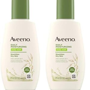 Aveeno Daily Moisturizing Body Wash, 2 Ounce (Pack of 2)