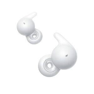 Sony LinkBuds Open Truly Wireless Earbud Headphones with an Open-Ring Design for Ambient Sounds and Newly Developed Air Fitting Supporters, White