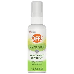 OFF! Botanicals Insect Repellent, Plant-Based Bug Spray & Mosquito Repellent, 4 Oz